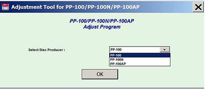 Epson PP-100 Adjustment Program